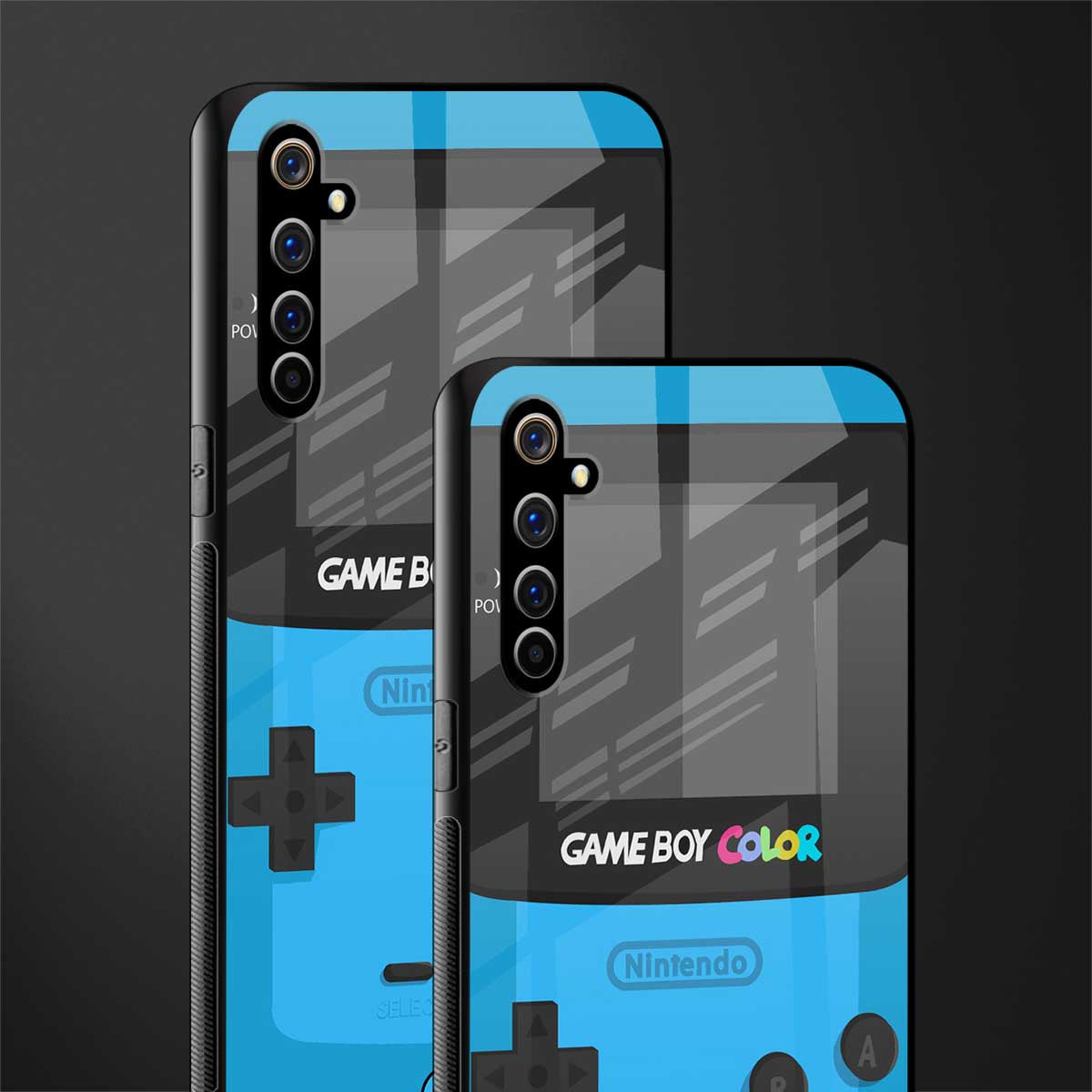 classic color gameboy glass case for realme x50 pro image-2