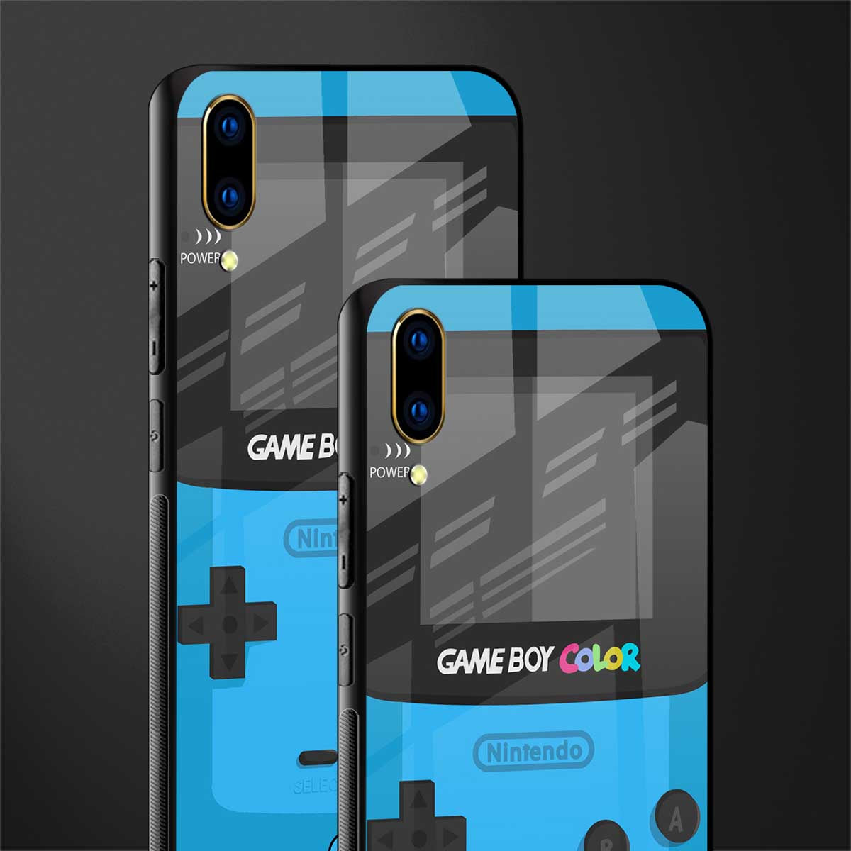 classic color gameboy glass case for vivo v11 pro image-2