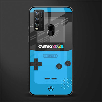 classic color gameboy glass case for vivo y50 image