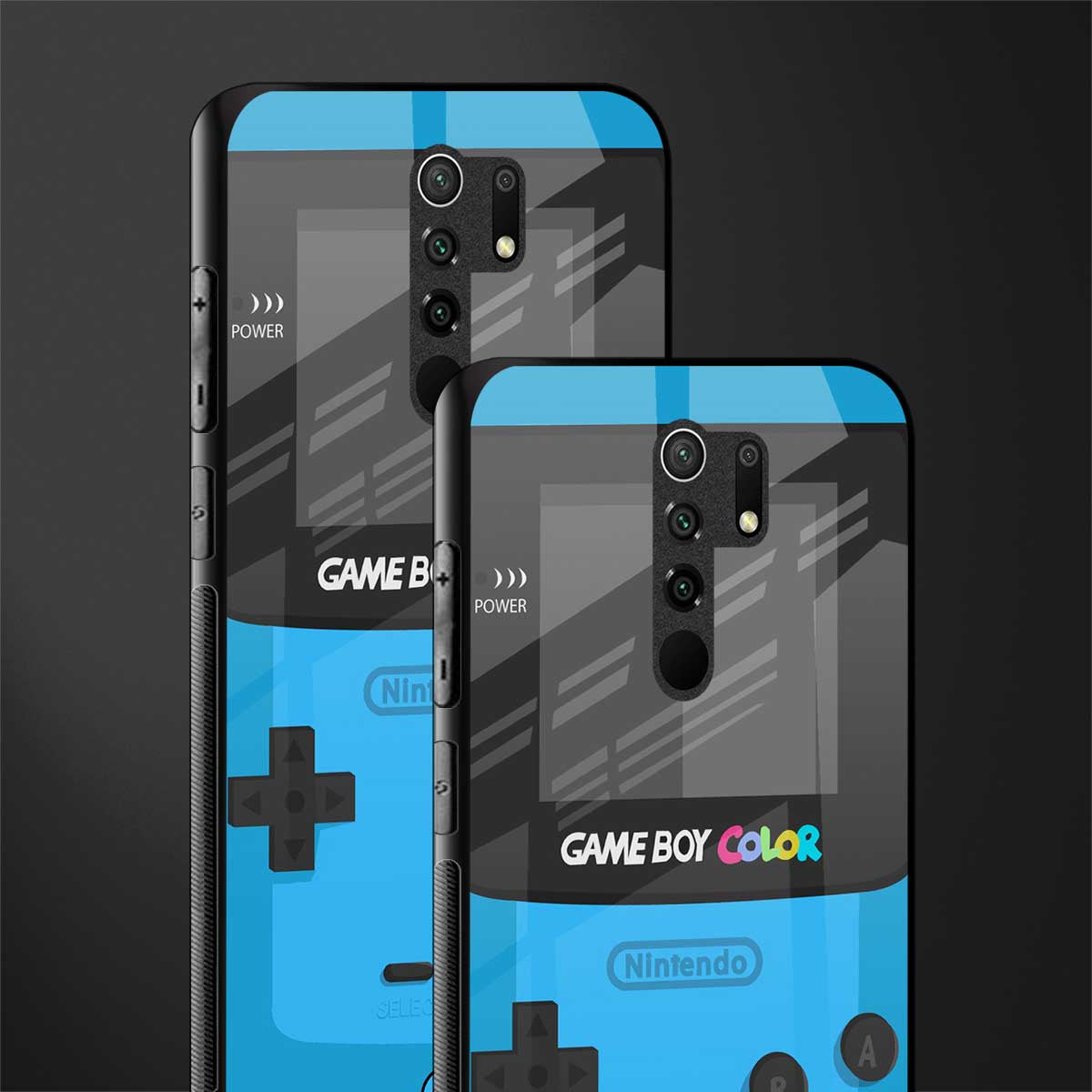 classic color gameboy glass case for redmi 9 prime image-2
