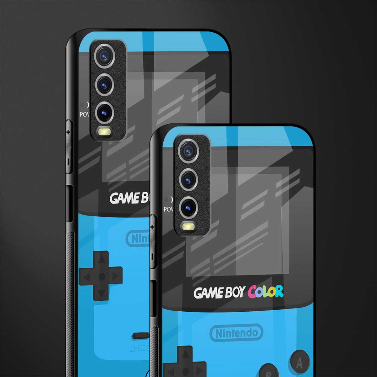 classic color gameboy glass case for vivo y20 image-2