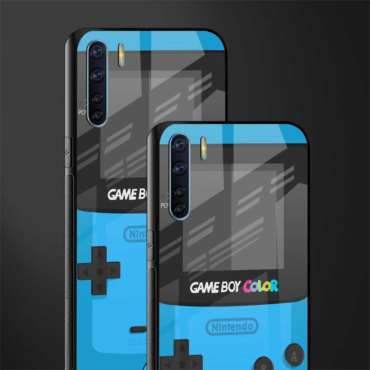 classic color gameboy glass case for oppo f15 image-2