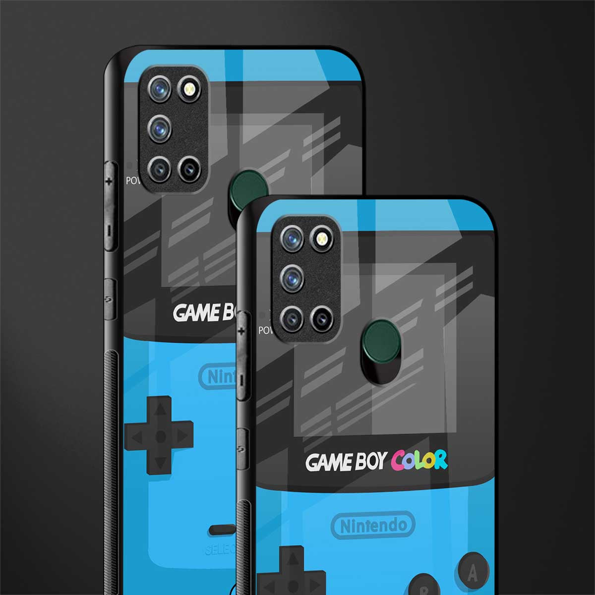 classic color gameboy glass case for realme 7i image-2