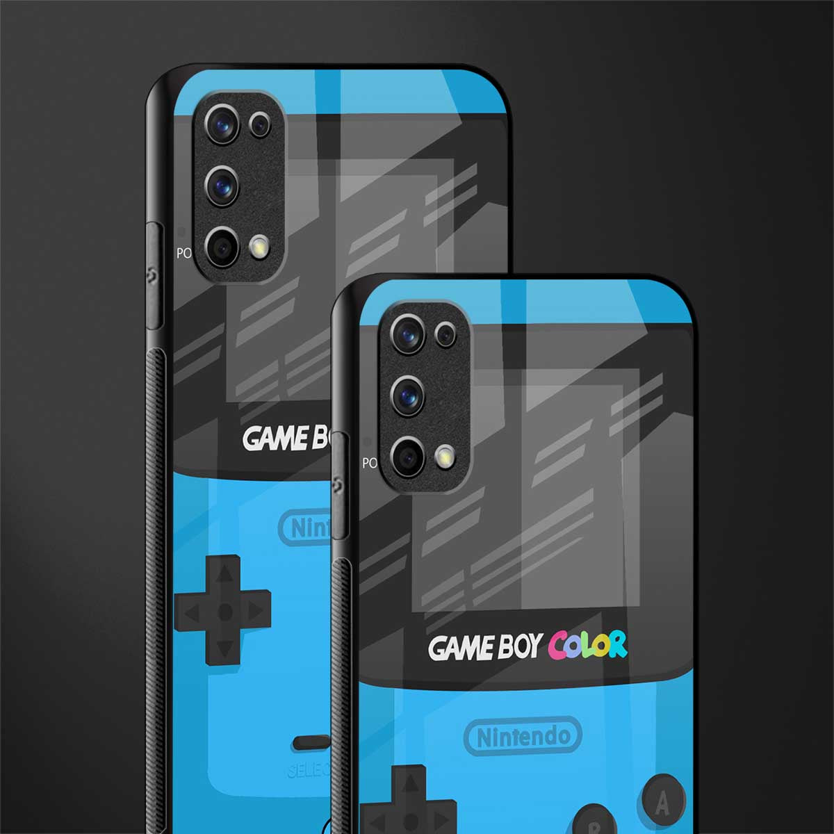 classic color gameboy glass case for realme 7 pro image-2