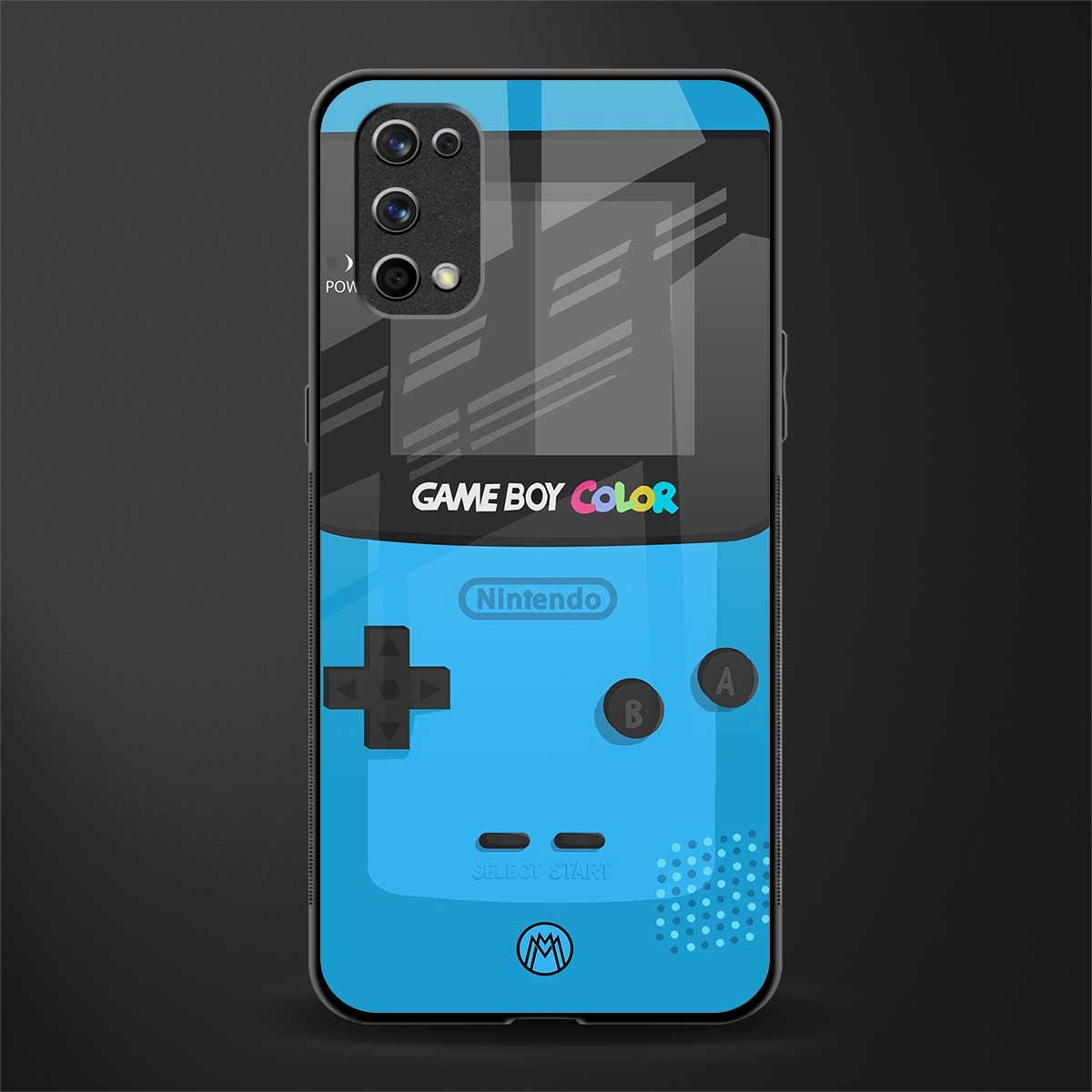 classic color gameboy glass case for realme 7 pro image