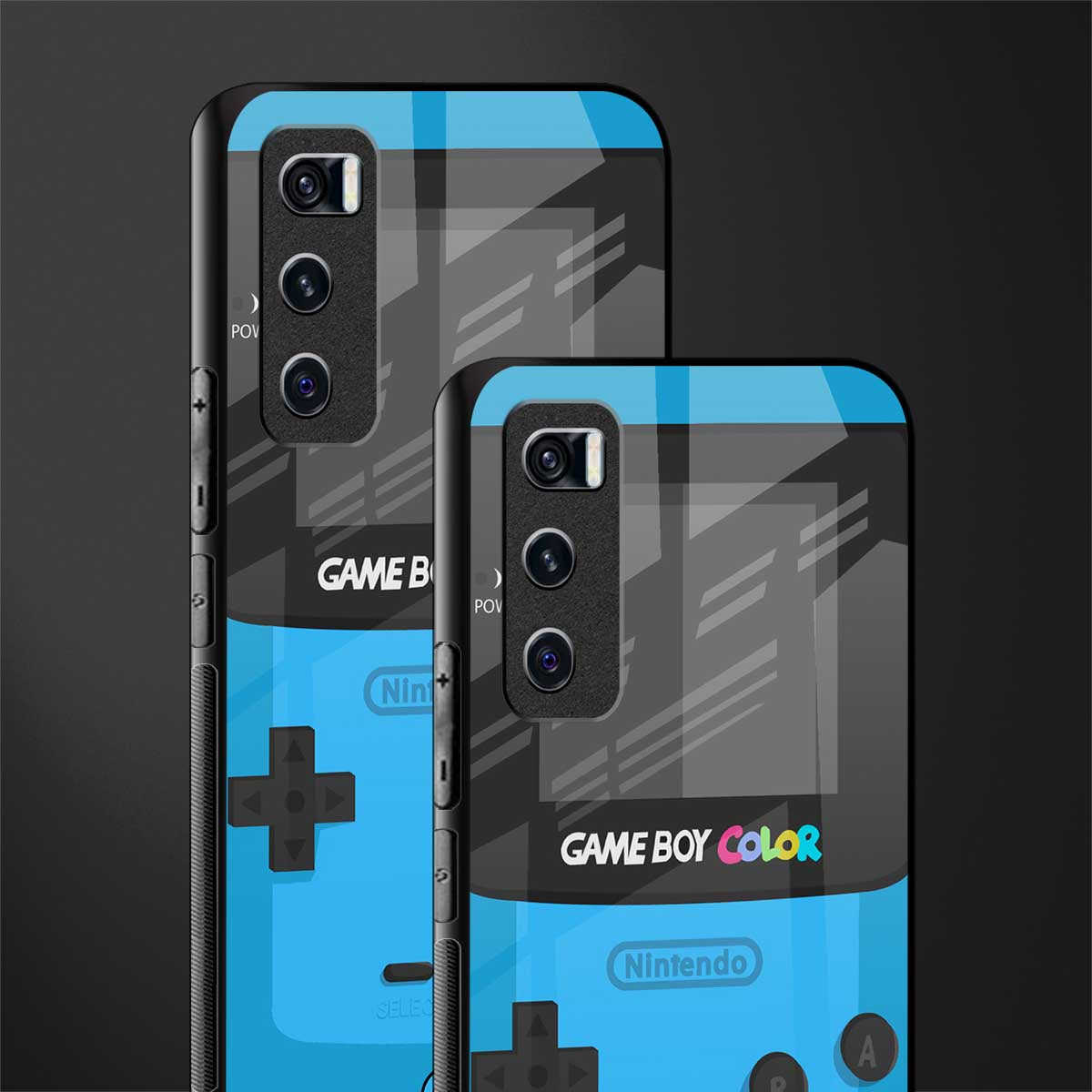 classic color gameboy glass case for vivo v20 se image-2