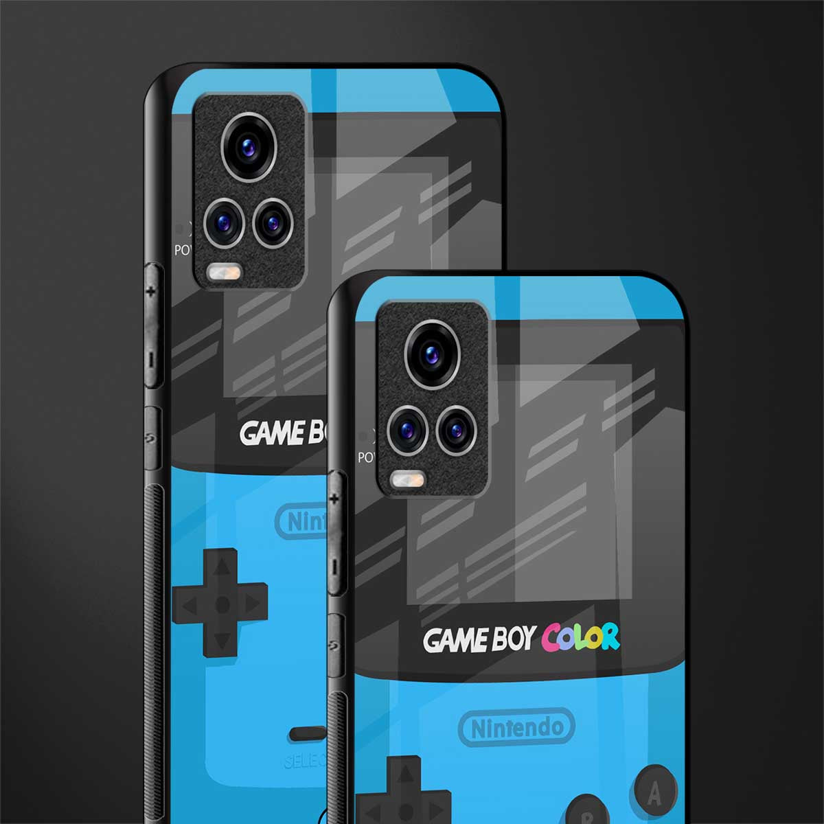 classic color gameboy glass case for vivo v20 pro image-2
