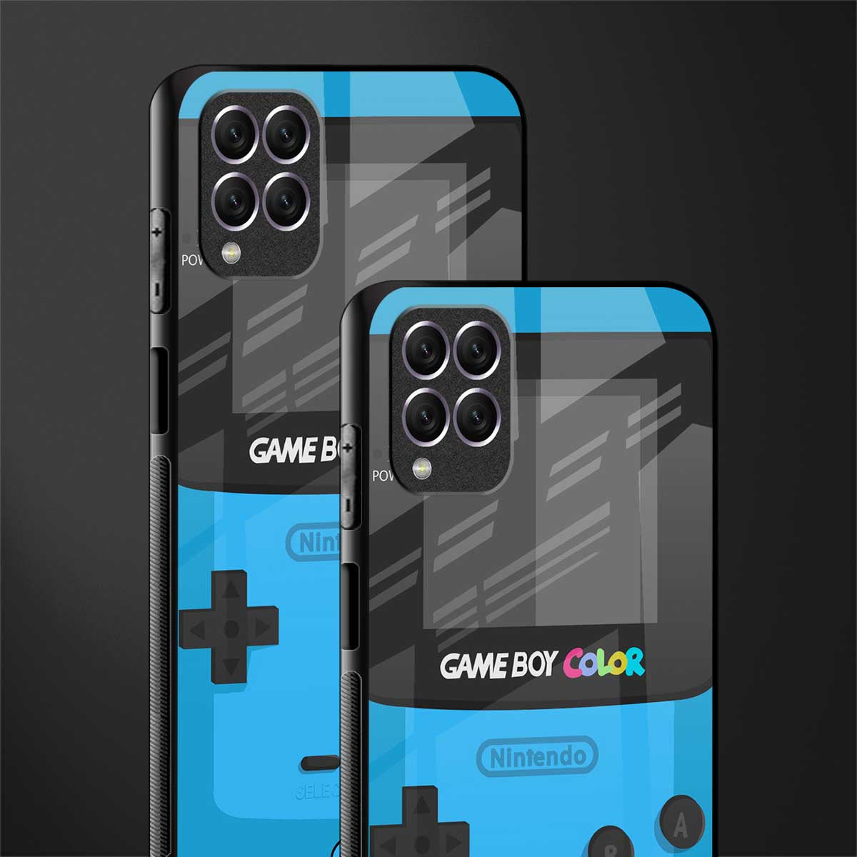 classic color gameboy glass case for samsung galaxy f62 image-2