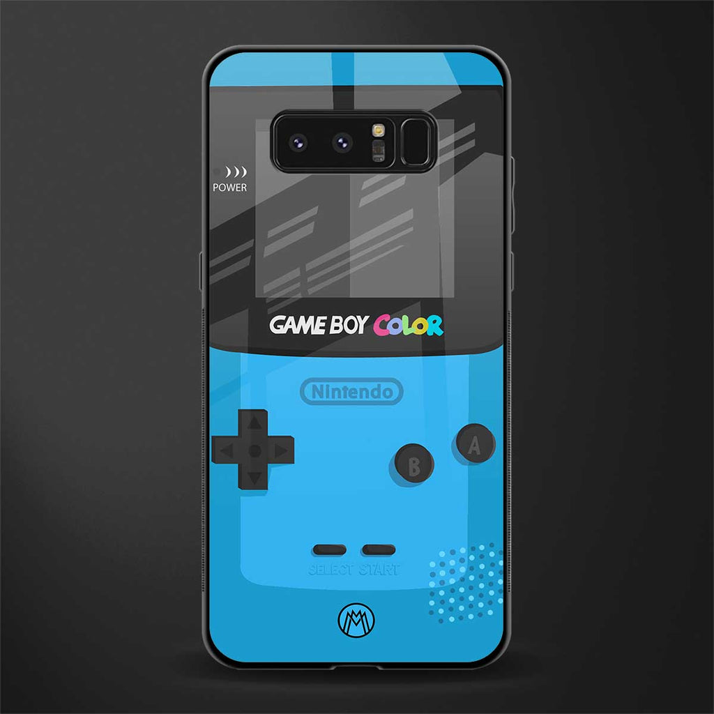 classic color gameboy glass case for samsung galaxy note 8 image
