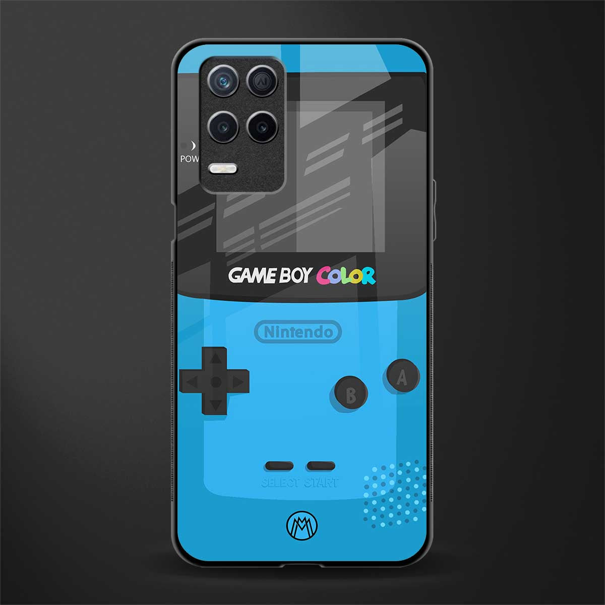 classic color gameboy glass case for realme 8 5g image