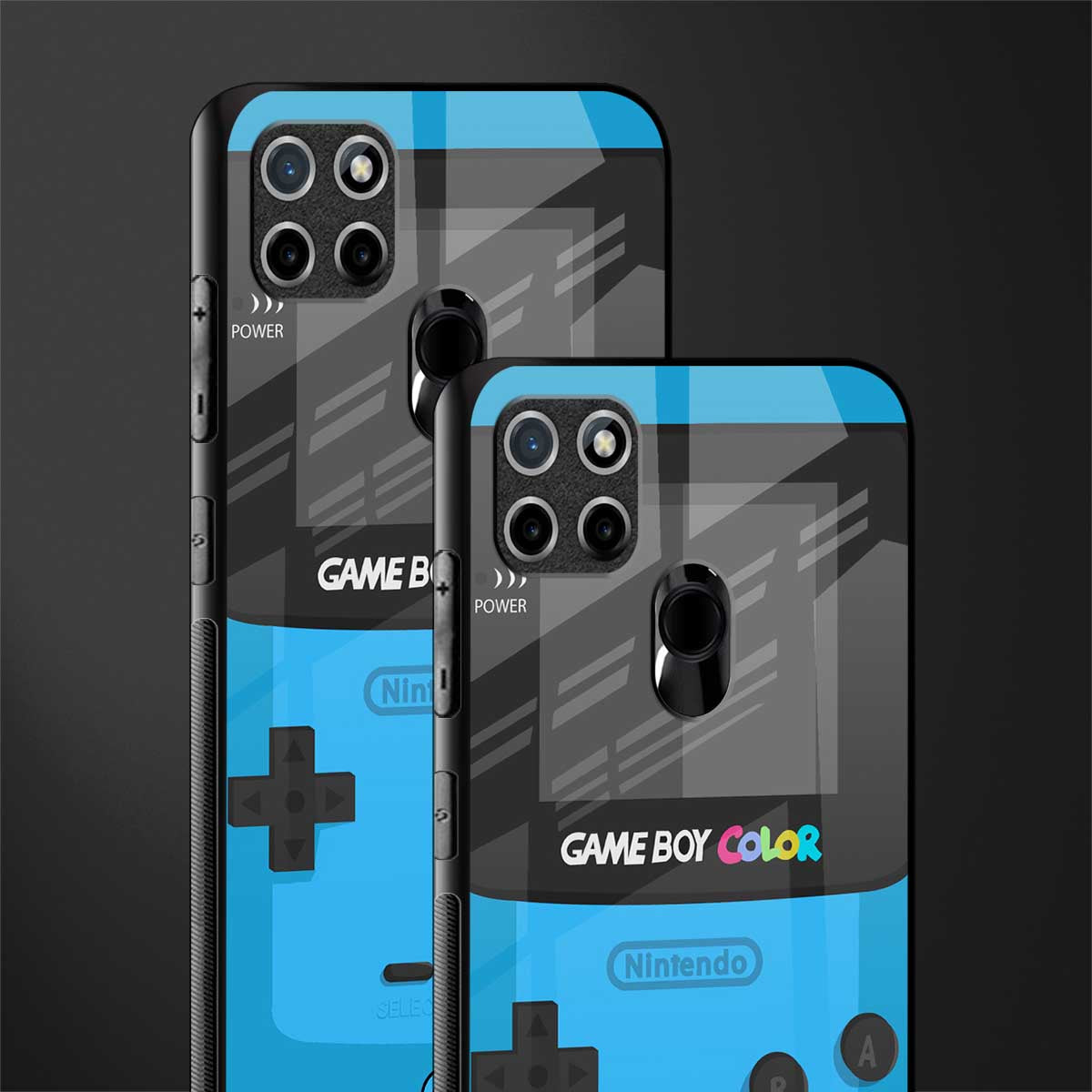 classic color gameboy glass case for realme c21 image-2