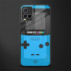 classic color gameboy glass case for vivo y21s image