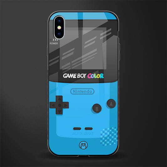 classic color gameboy glass case for iphone xs max image