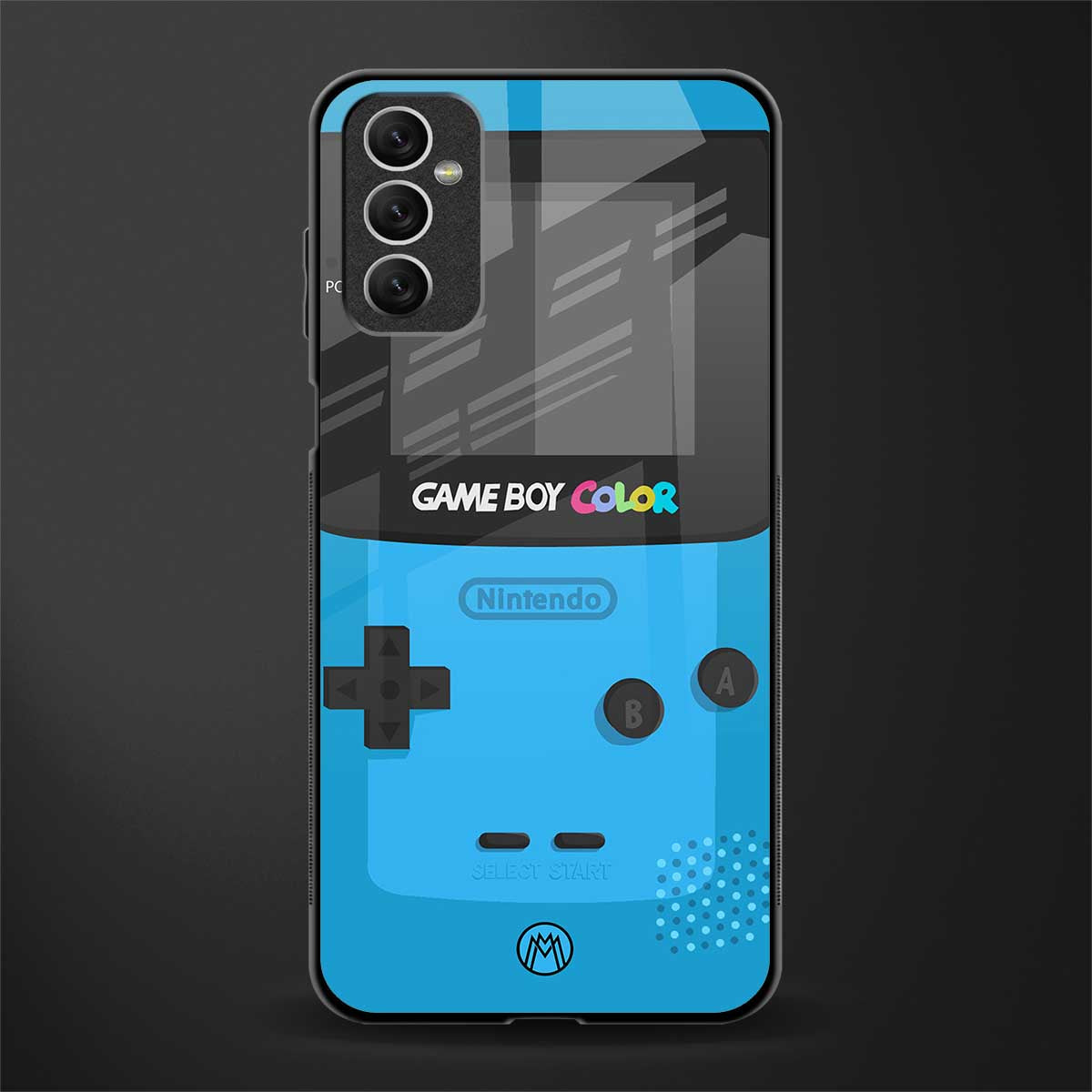 classic color gameboy glass case for samsung galaxy m52 5g image