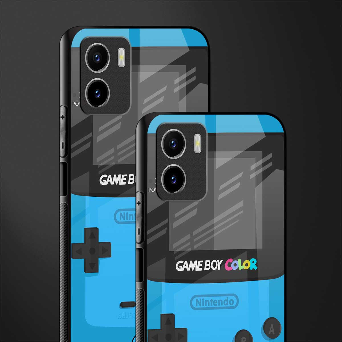 classic color gameboy glass case for vivo y15s image-2