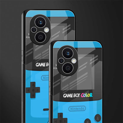 classic color gameboy back phone cover | glass case for oppo f21 pro 5g