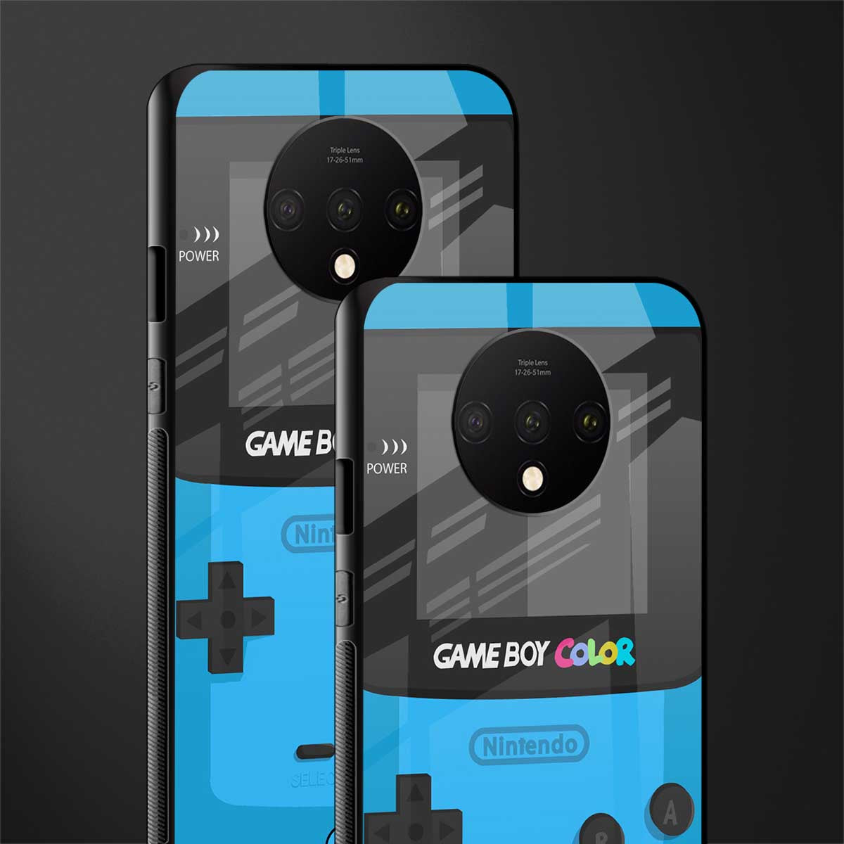 classic color gameboy glass case for oneplus 7t image-2