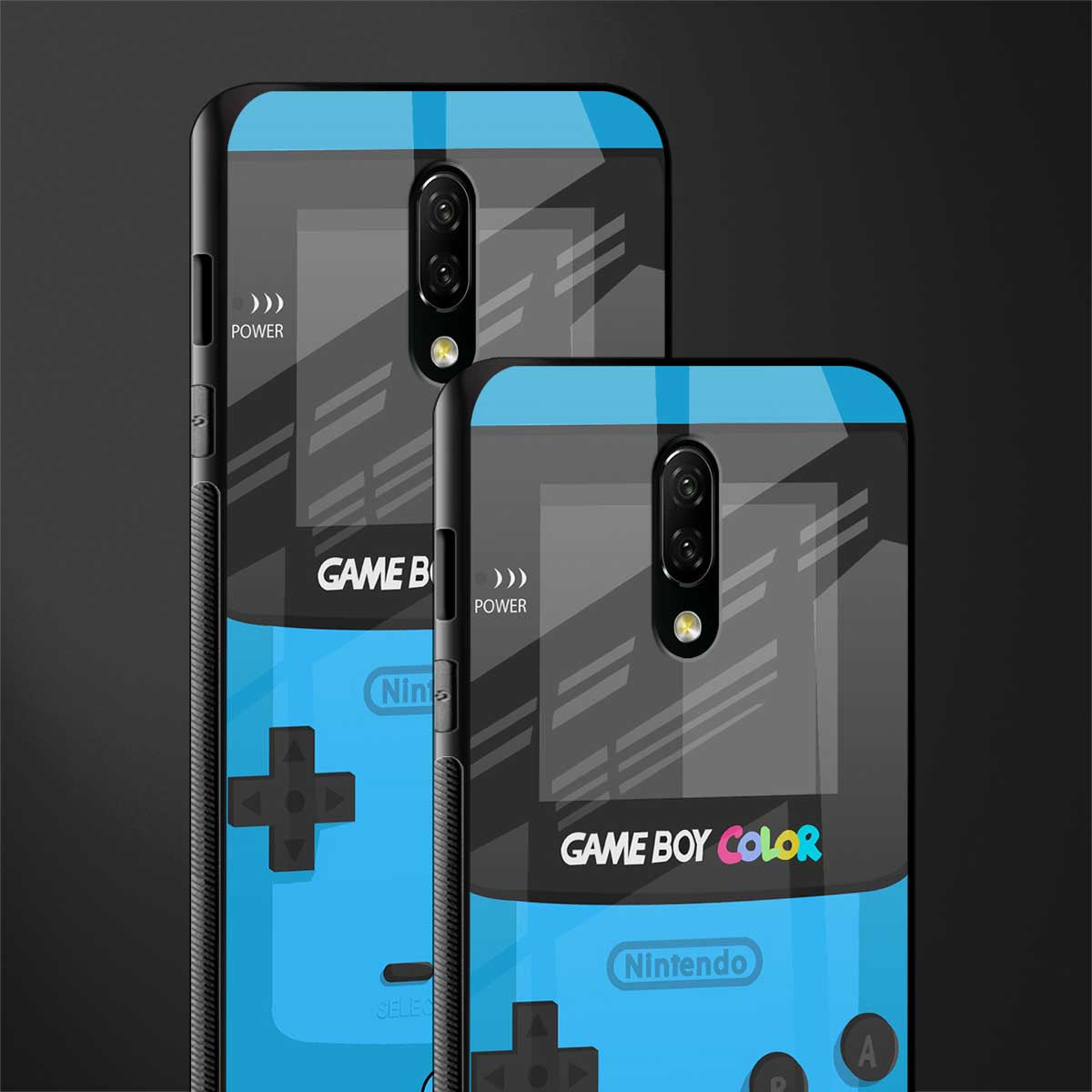 classic color gameboy glass case for oneplus 7 image-2