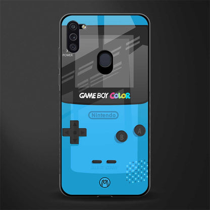 classic color gameboy glass case for samsung galaxy m11 image