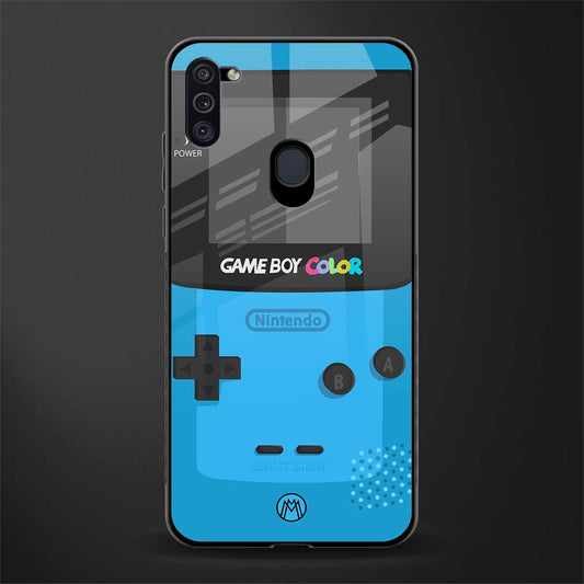 classic color gameboy glass case for samsung galaxy m11 image