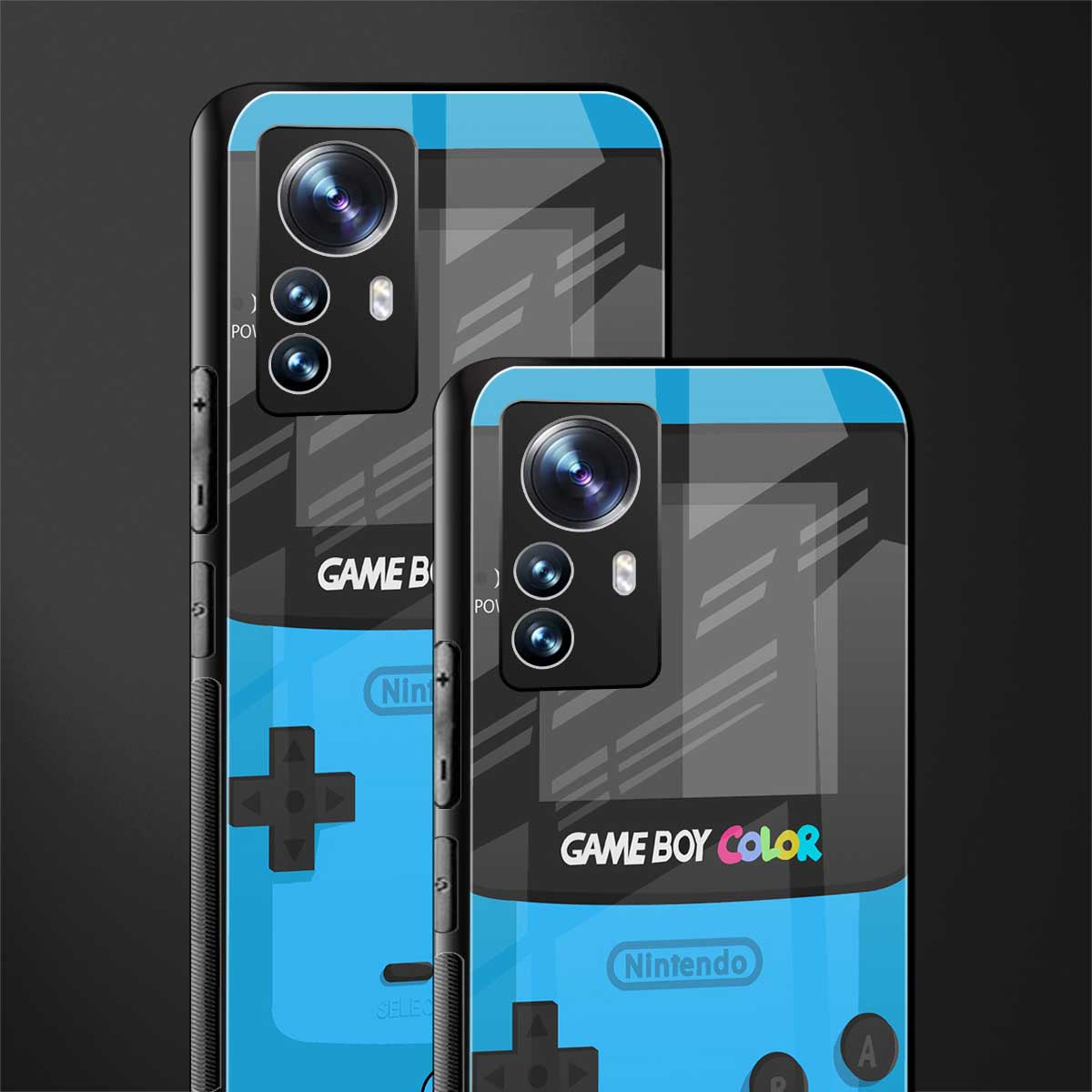 classic color gameboy back phone cover | glass case for xiaomi 12 pro