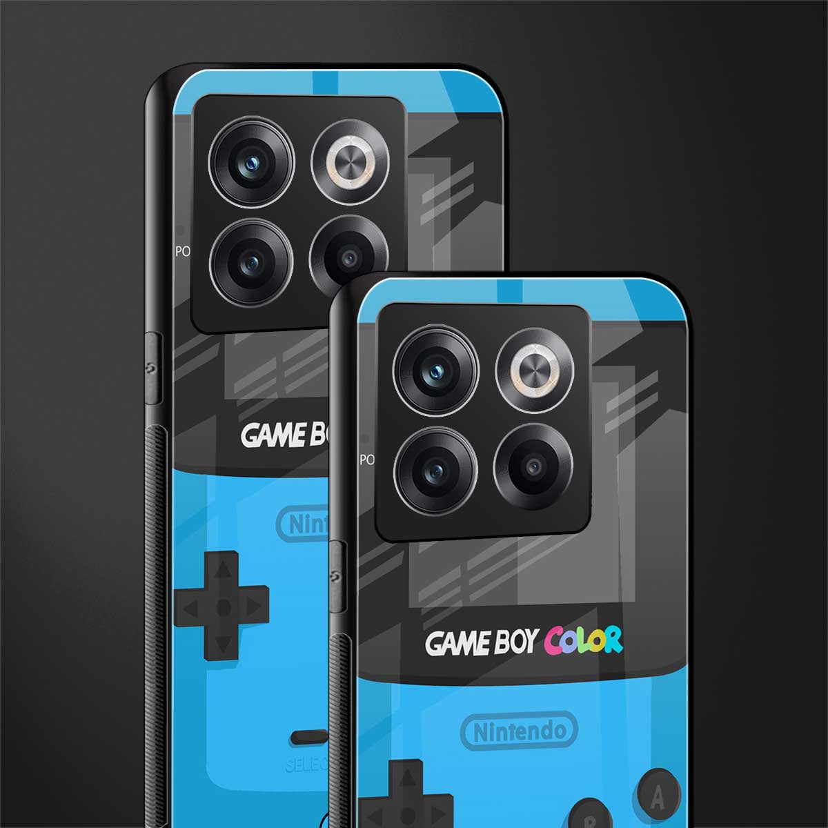 classic color gameboy back phone cover | glass case for oneplus 10t