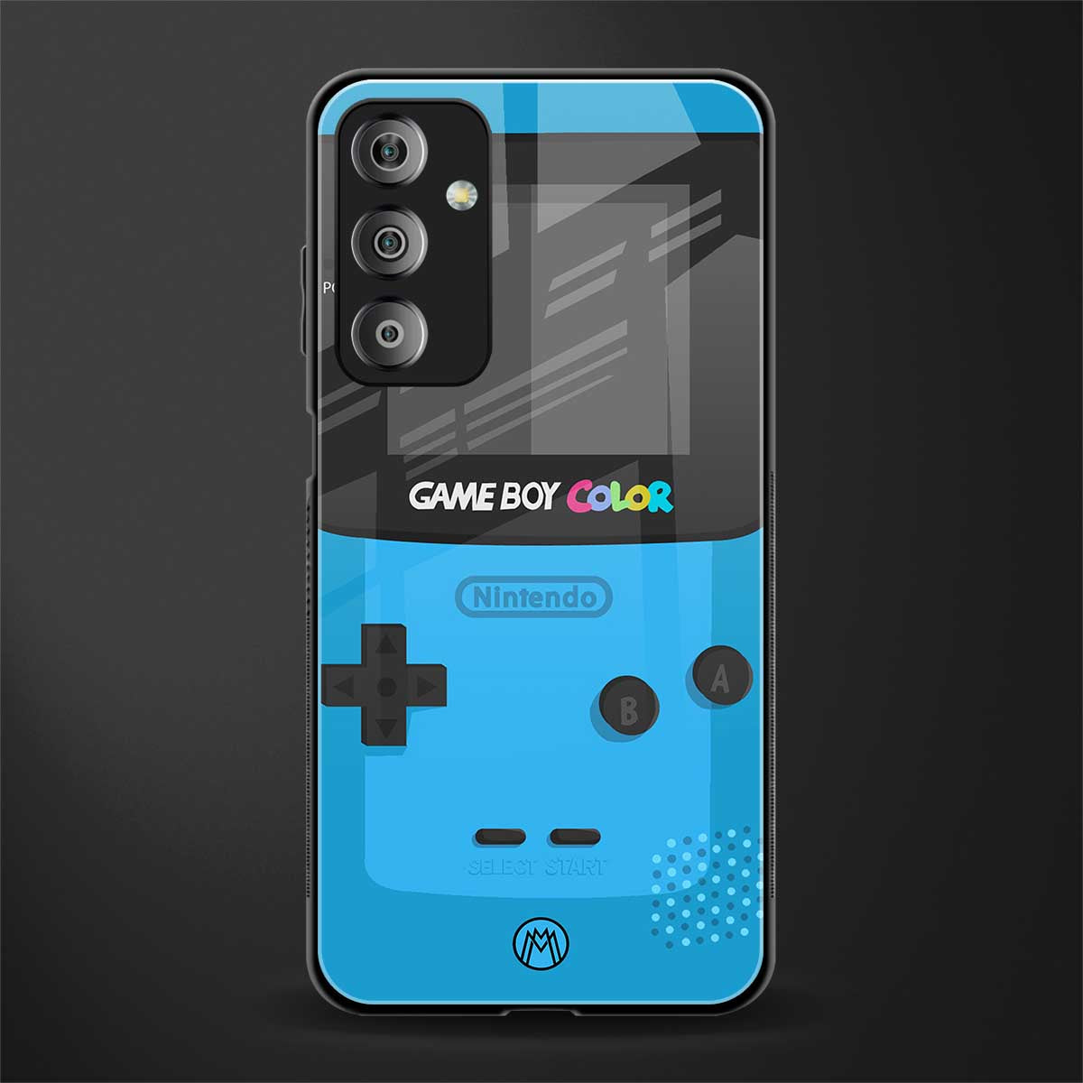 classic color gameboy back phone cover | glass case for samsung galaxy f23 5g