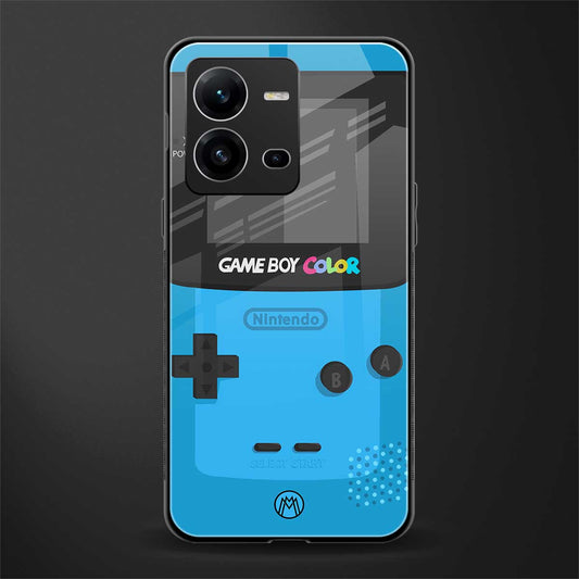 classic color gameboy back phone cover | glass case for vivo v25-5g