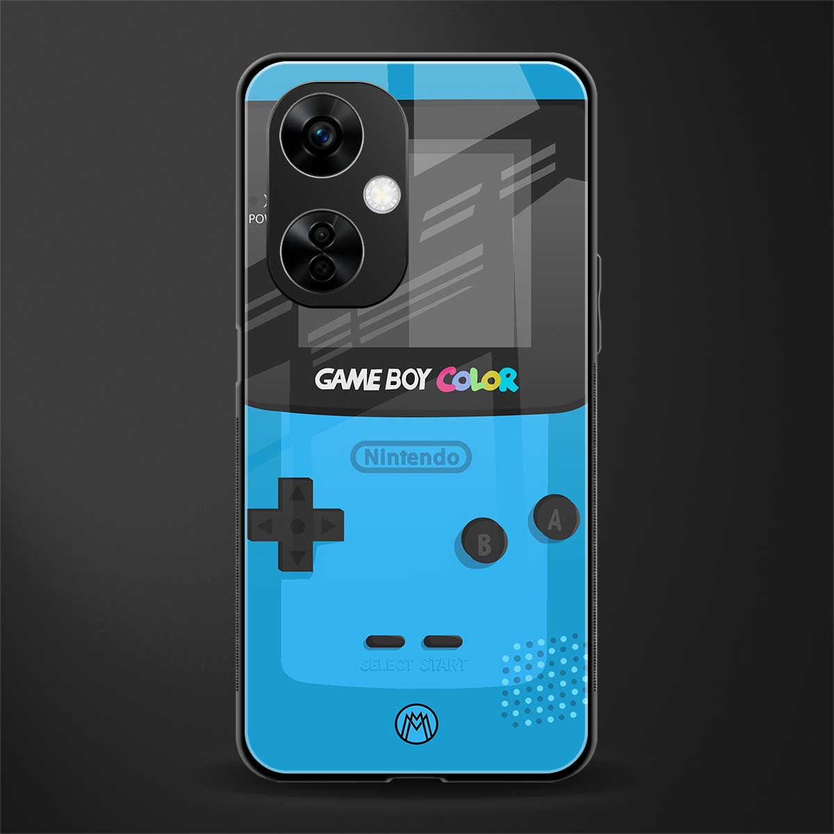 classic color gameboy back phone cover | glass case for oneplus nord ce 3 lite