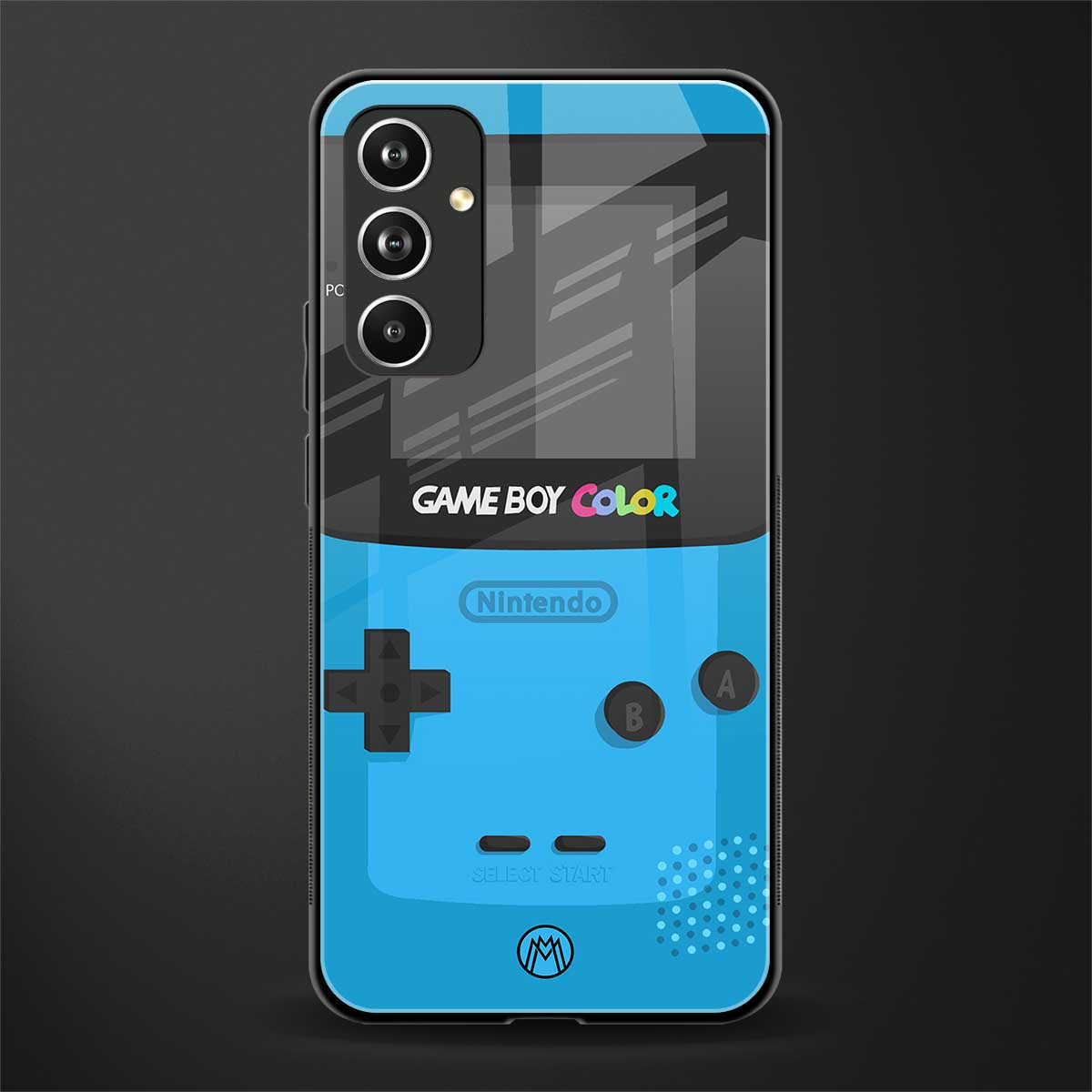 classic color gameboy back phone cover | glass case for samsung galaxy a54 5g