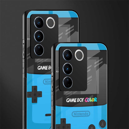 classic color gameboy back phone cover | glass case for vivo v27 pro 5g