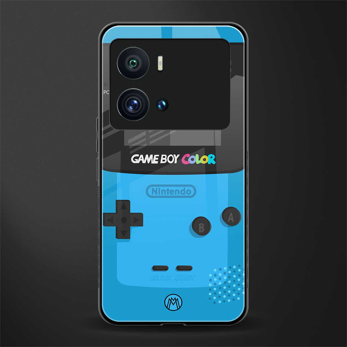 classic color gameboy back phone cover | glass case for iQOO 9 Pro