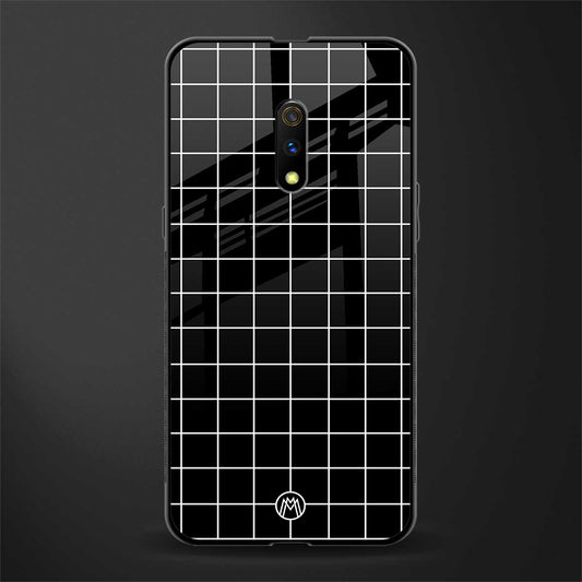 classic grid dark edition glass case for oppo k3 image