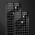 classic grid dark edition glass case for oppo reno 2f image-2