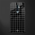 classic grid dark edition glass case for oppo reno 2f image