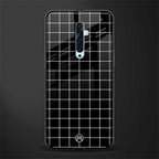 classic grid dark edition glass case for oppo reno 2f image