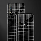 classic grid dark edition glass case for vivo y19 image-2