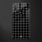 classic grid dark edition glass case for vivo y19 image