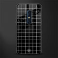 classic grid dark edition glass case for vivo v17 pro image