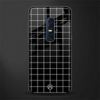 classic grid dark edition glass case for vivo v17 pro image