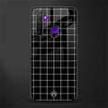 classic grid dark edition glass case for realme 5 image