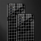 classic grid dark edition glass case for realme 6i image-2