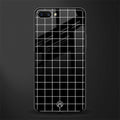 classic grid dark edition glass case for realme c1 image