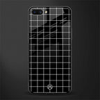 classic grid dark edition glass case for realme c1 image