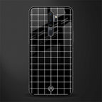 classic grid dark edition glass case for oppo a9 2020 image