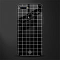 classic grid dark edition glass case for oppo a7 image