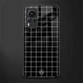 classic grid dark edition glass case for vivo x60 pro image