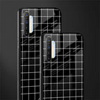 classic grid dark edition glass case for realme x2 image-2