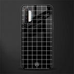 classic grid dark edition glass case for realme xt image