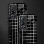 classic grid dark edition glass case for vivo x70 pro image-2